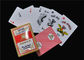 Paper Personalized Poker Cards Own Logo Printable EN71 / CE / REACH / SGS Approved